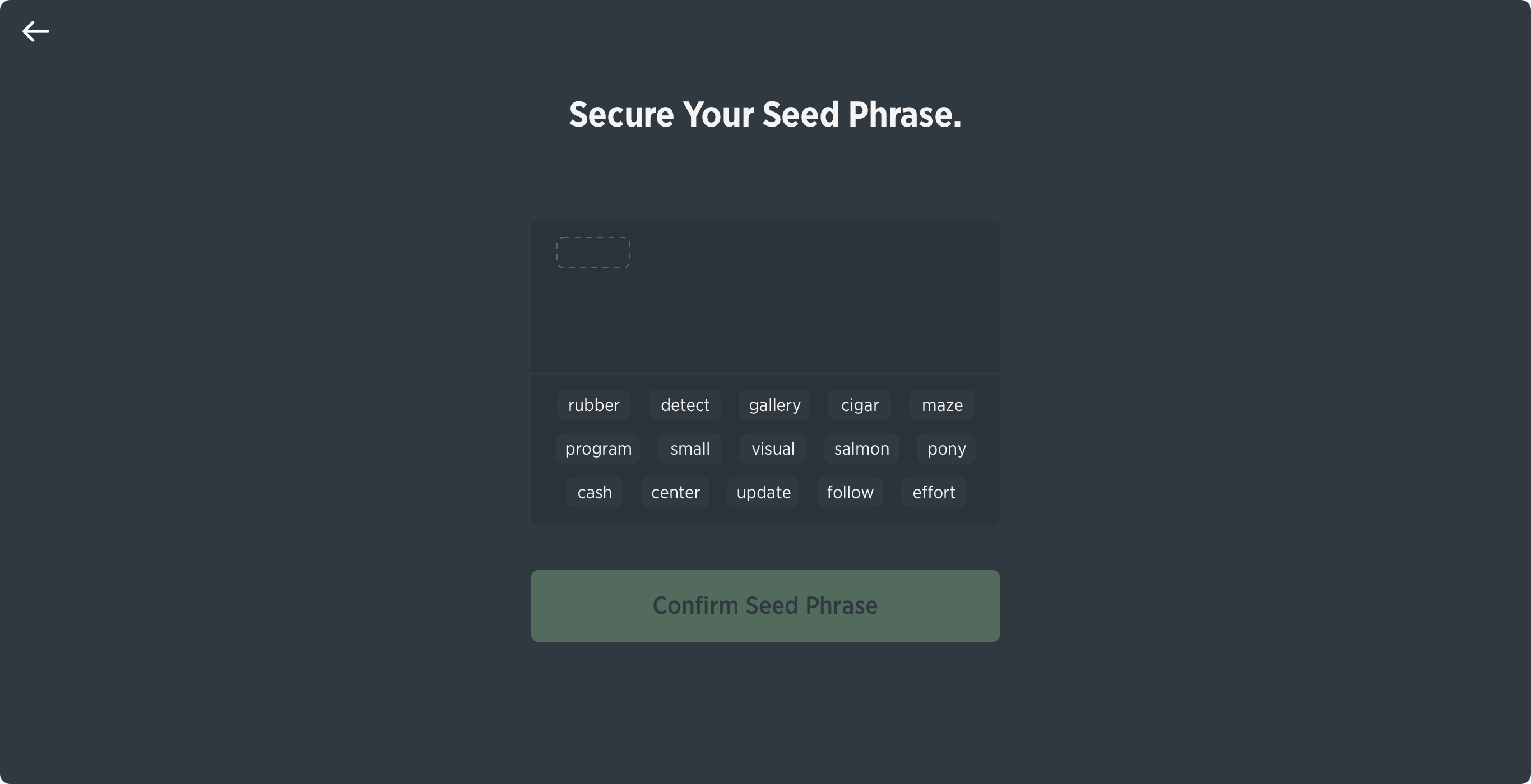 Seed phrase for registration: A typical form of blockchain user credentials